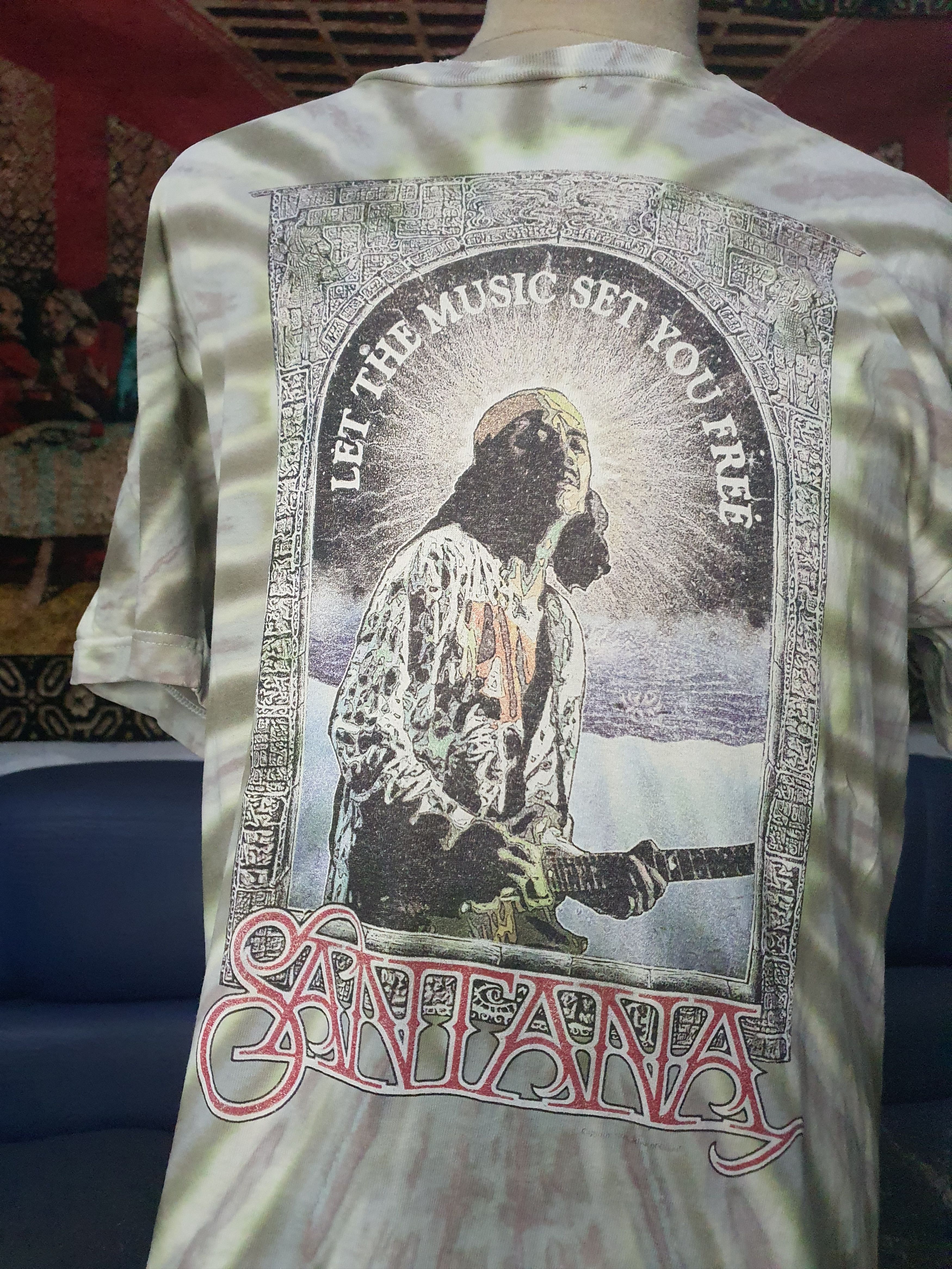 Band Tees Vintage Tees Santana Size US L / EU 52-54 / 3 - 1 Thumbnail