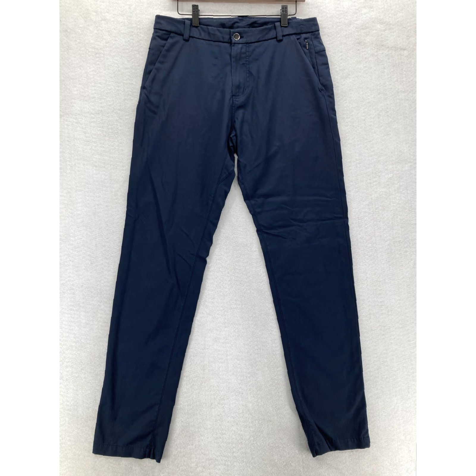 Lululemon Lululemon ABC Classic-Fit 5 Pocket Pants Warpstreme Navy Blue Mens 32 Preppy Size US 32 / EU 48 - 2 Thumbnail