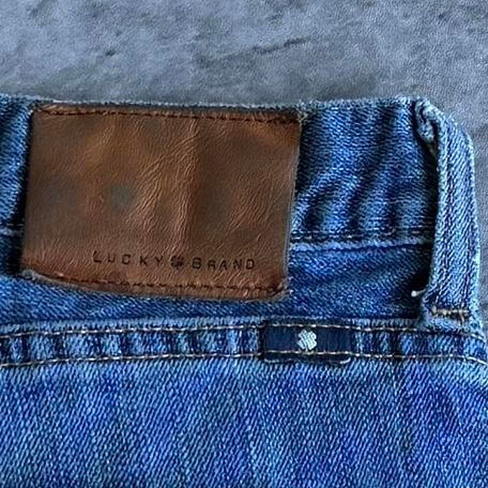 Japanese Brand × Lucky Brand × Vintage Vintage Y2K Lucky Brand Baggy Grunge Opium Denim Jeans Size US 34 / EU 50 - 4 Thumbnail