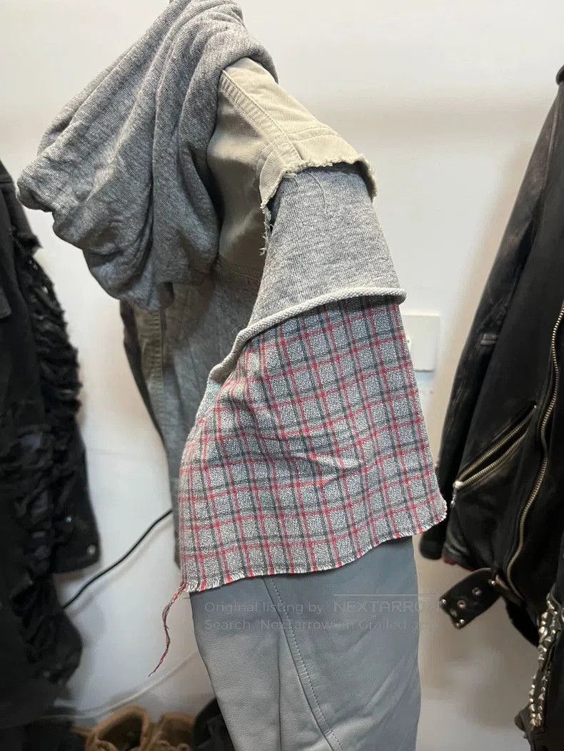 Undercover Undercover cowboy destroys patchwork leather sleeve hooded Size US L / EU 52-54 / 3 - 5 Thumbnail
