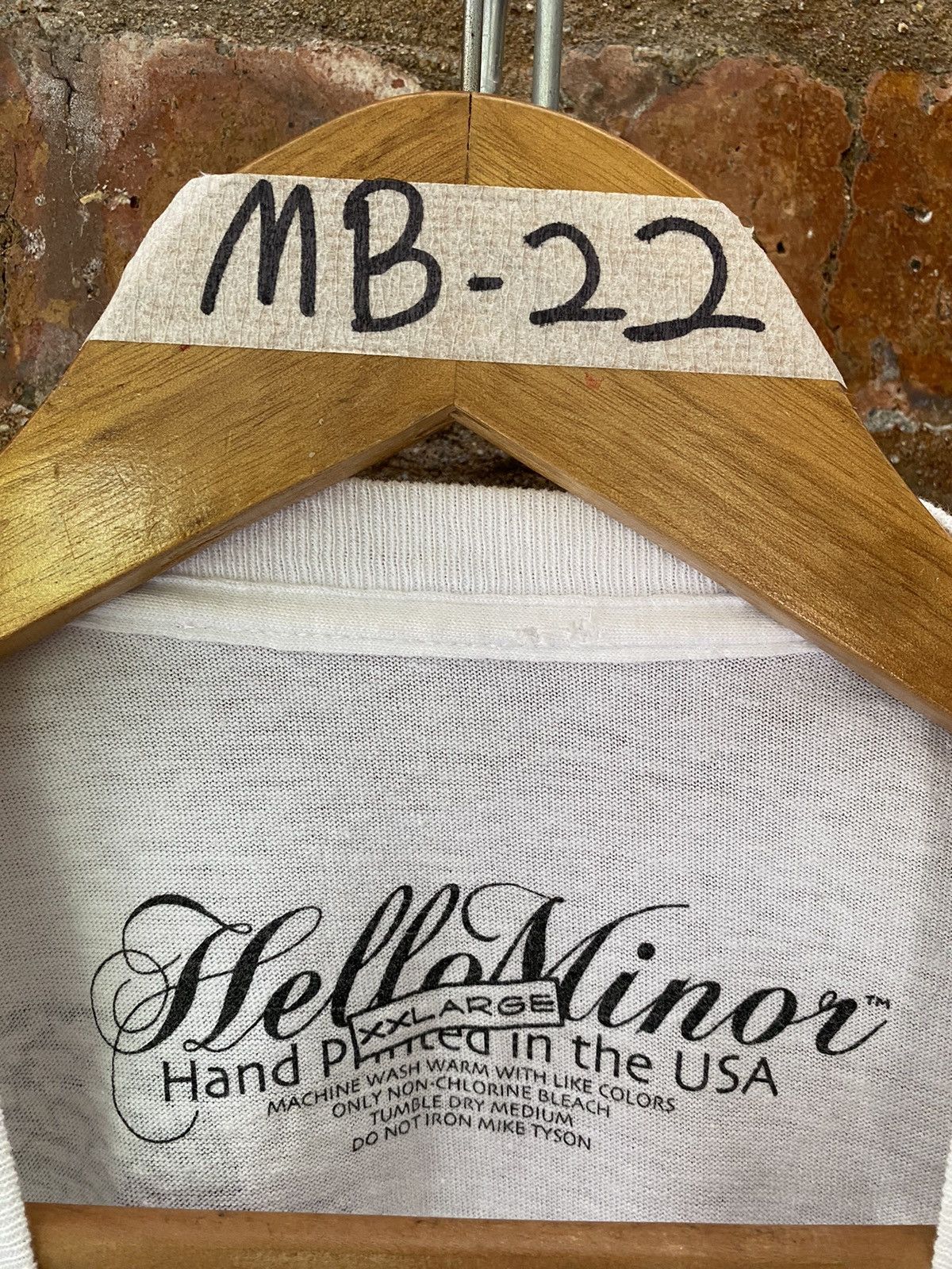 Vintage 2004 Hell Mirror Mickey Vs Middle East War Stop war!! Size US XL / EU 56 / 4 - 8 Thumbnail