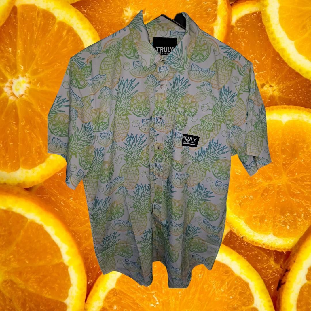 Other New Truly Hard Seltzer Pineapple Button Up Shirt Size Large Size US L / EU 52-54 / 3 - 1 Thumbnail