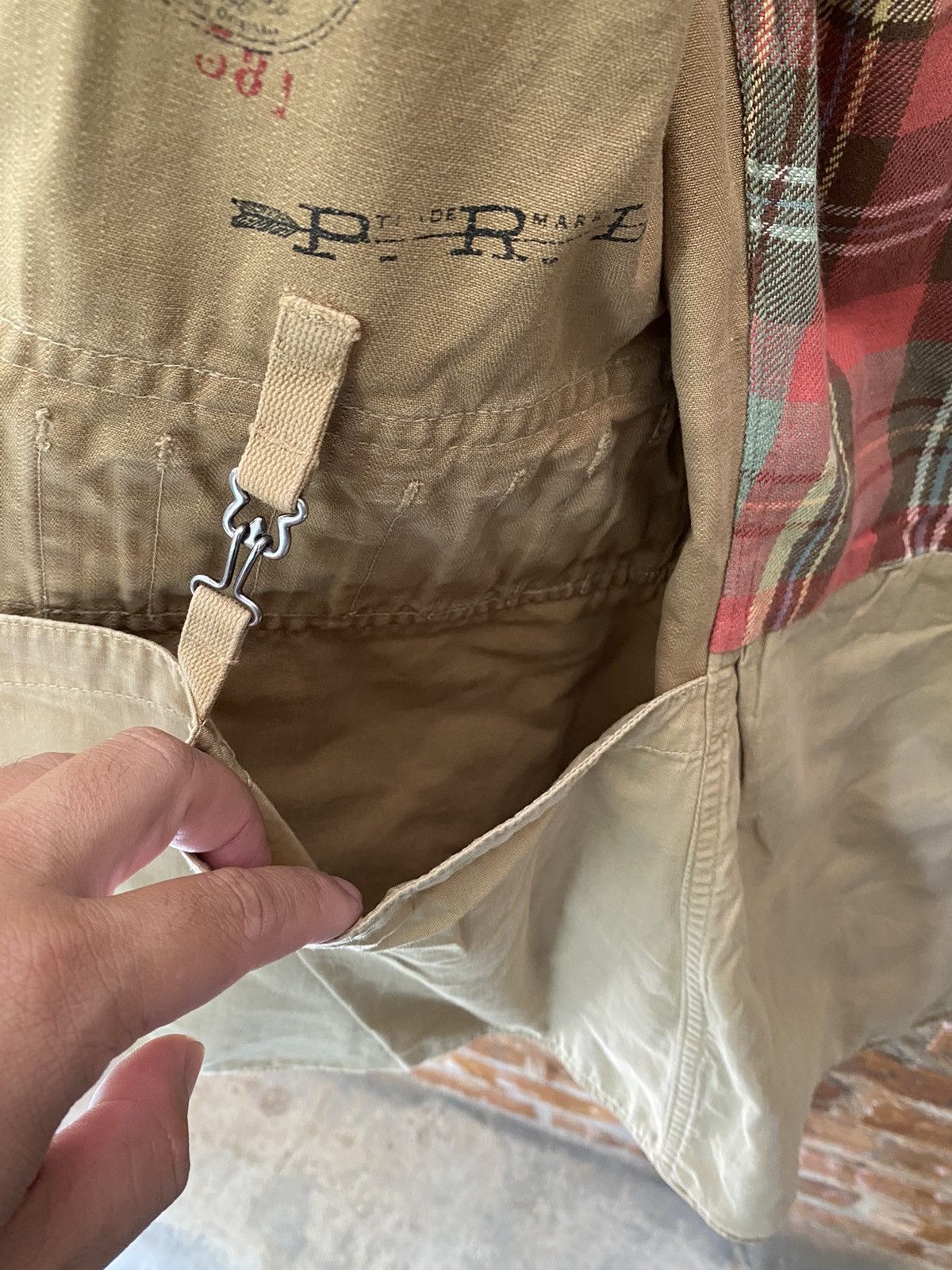 Polo Ralph Lauren 1990s Polo Raplh Lauren Leather Trim Hunting multipocket Size US M / EU 48-50 / 2 - 19 Thumbnail