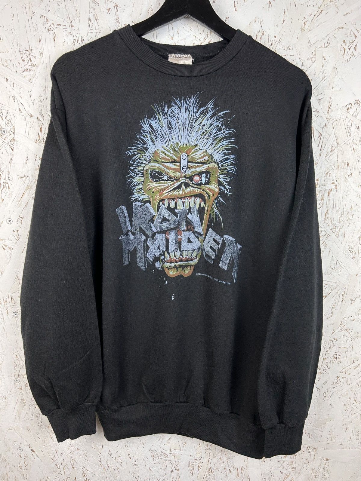 Band Tees 80s Vintage Iron Maiden 1988 Eddie Crunch Crewneck Sweat Size US M / EU 48-50 / 2 - 1 Thumbnail