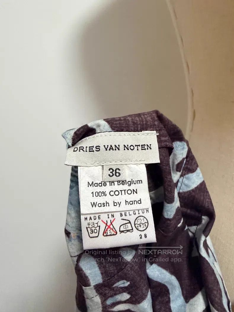 Dries Van Noten Dries Van Noten Wrap-around Midi Skirt Size 35" - 8 Thumbnail