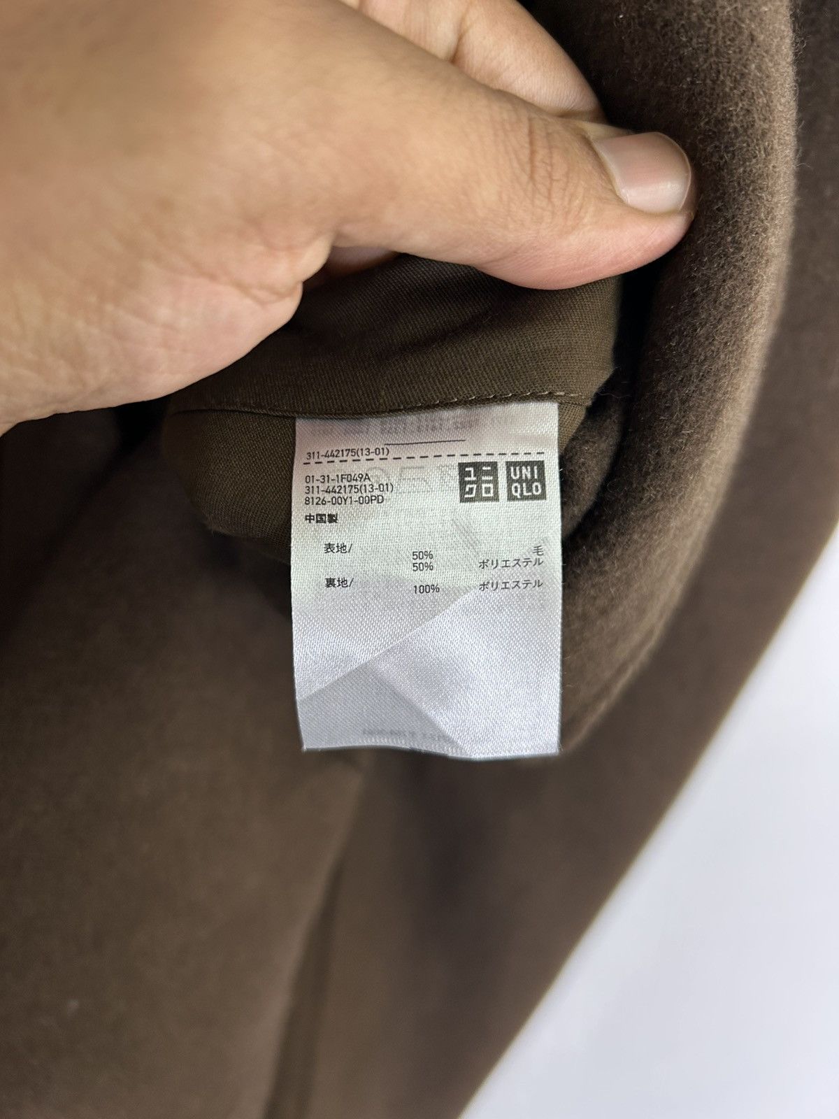 Lemaire × Uniqlo 🔥Lemaire❌Uniqlo Wool Button Coat Size US M / EU 48-50 / 2 - 12 Thumbnail
