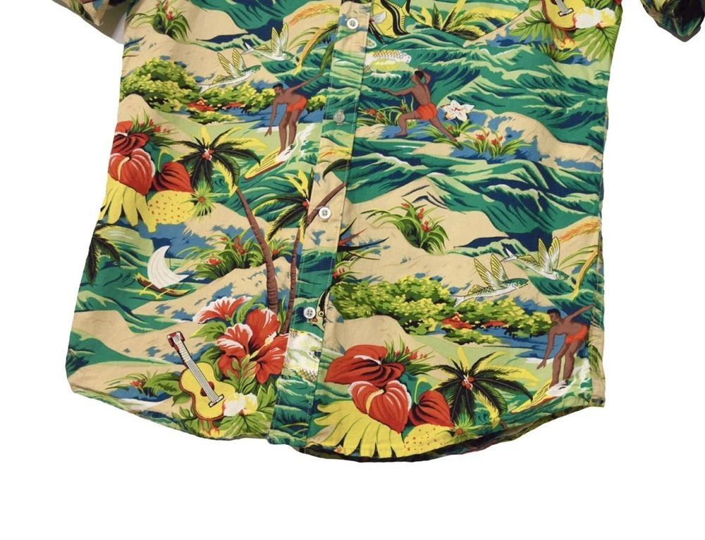 Huf Huf Men's M Hawaii Button Shirt Short Sleeve Size US M / EU 48-50 / 2 - 4 Thumbnail