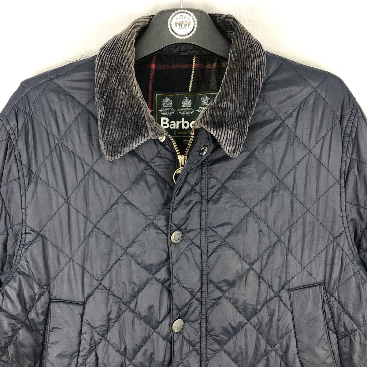 Barbour Vintage Y2K Barbour Classic Tartan Quilted Jacket Size US L / EU 52-54 / 3 - 7 Thumbnail