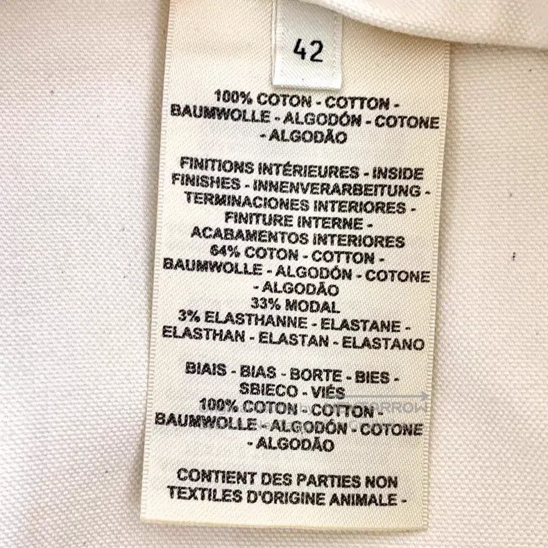 Hermes Hermes 2022 Beige Bell Chain Decorated Cotton Casual Skirt Size 27" / US 4 / IT 40 - 8 Thumbnail