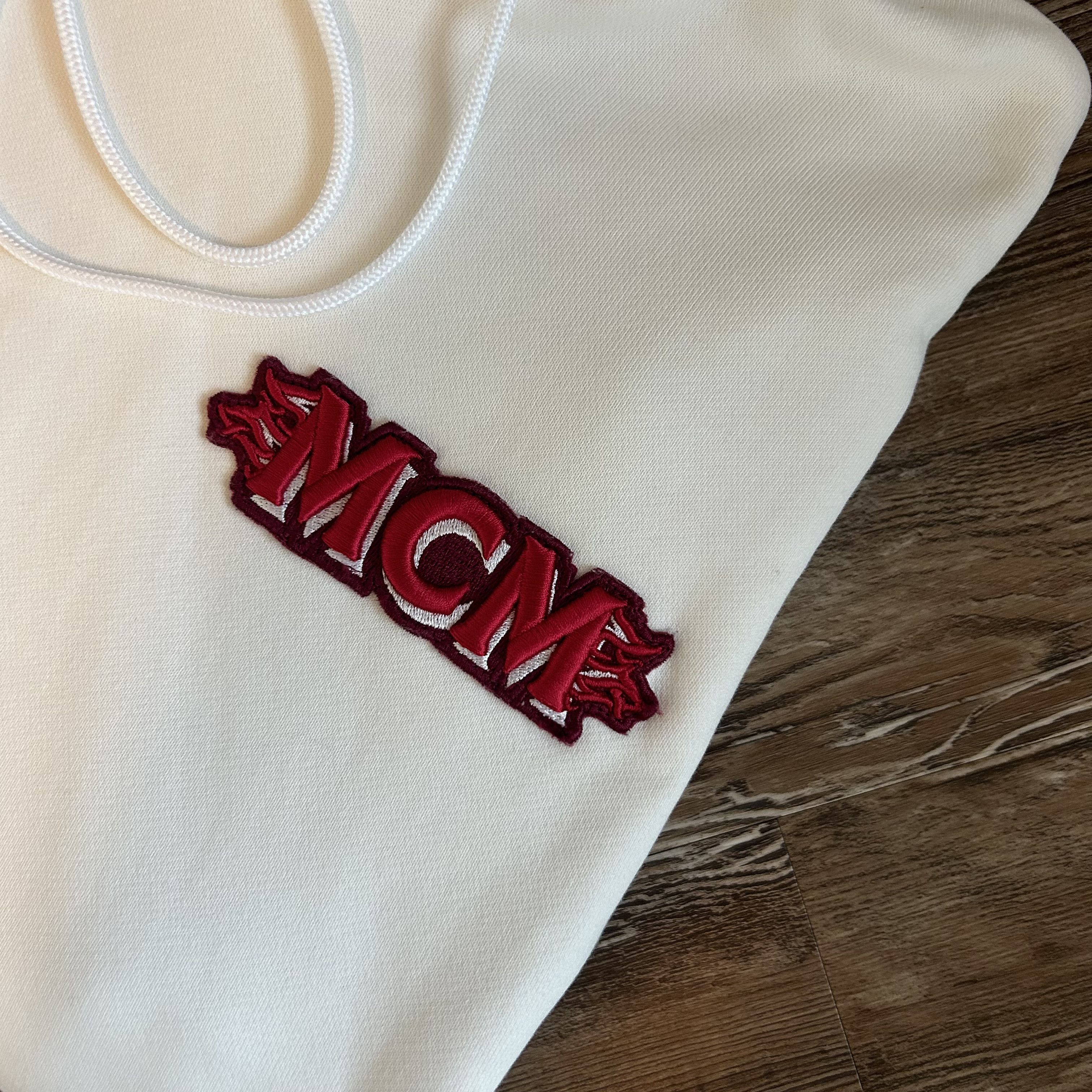 MCM MCM Monogram Logo Zip up hoodie | Grailed