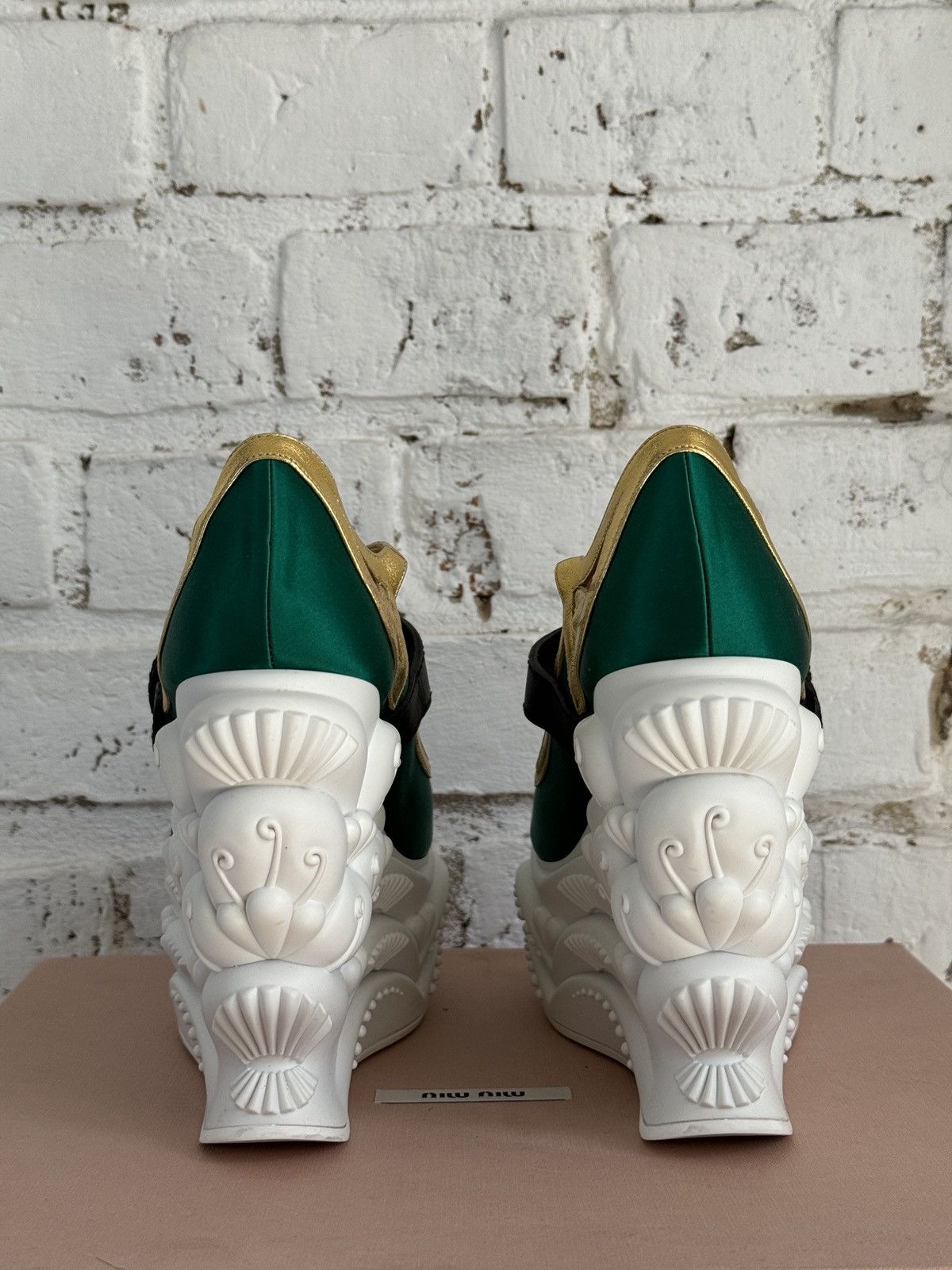 Miu Miu Miu miu runway fairy ballet heels Size US 7 / IT 37 - 9 Thumbnail