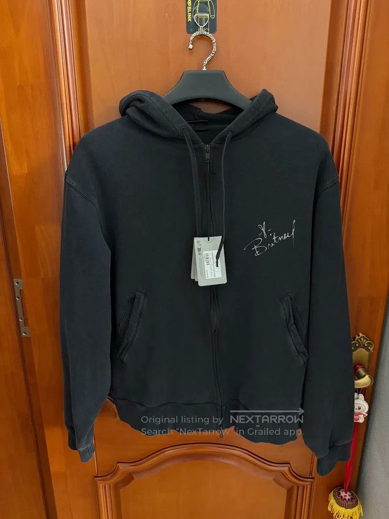 Balenciaga Balenciaga Britney Spear Zipper Hoodie Size US S / EU 44-46 / 1 - 2 Thumbnail