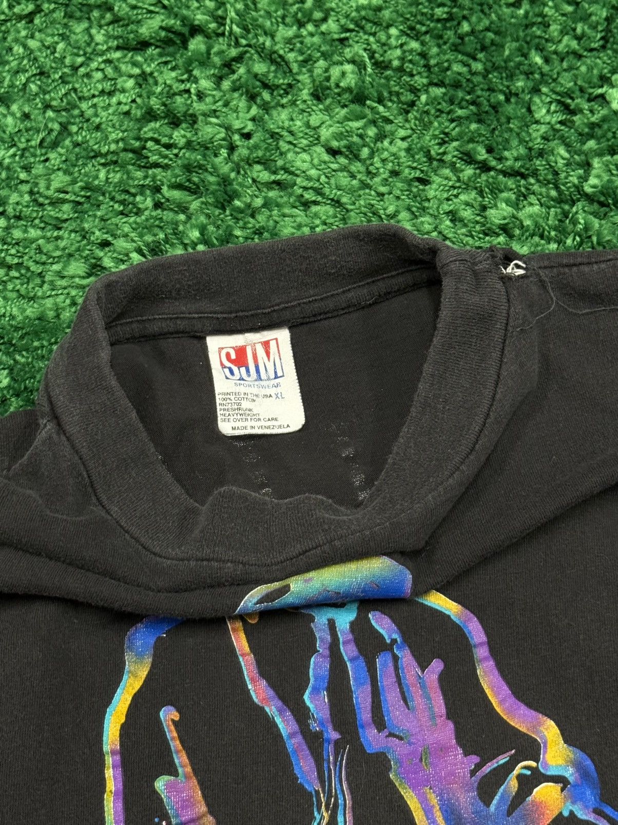 Vintage 1993 Vintage Bruce Springsteen World Tour Psychedelic XL Size US XL / EU 56 / 4 - 6 Thumbnail