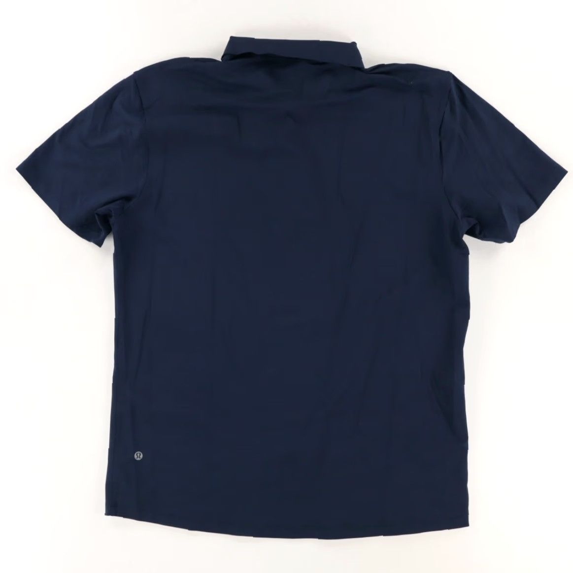 Lululemon Lululemon Stretch Nylon Solid Polo Shirt Navy Men's L Size US L / EU 52-54 / 3 - 4 Thumbnail