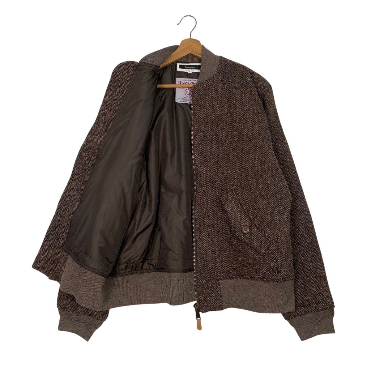 Harris Tweed Harris Tweed X community co bomber jacket Size US L / EU 52-54 / 3 - 9 Thumbnail