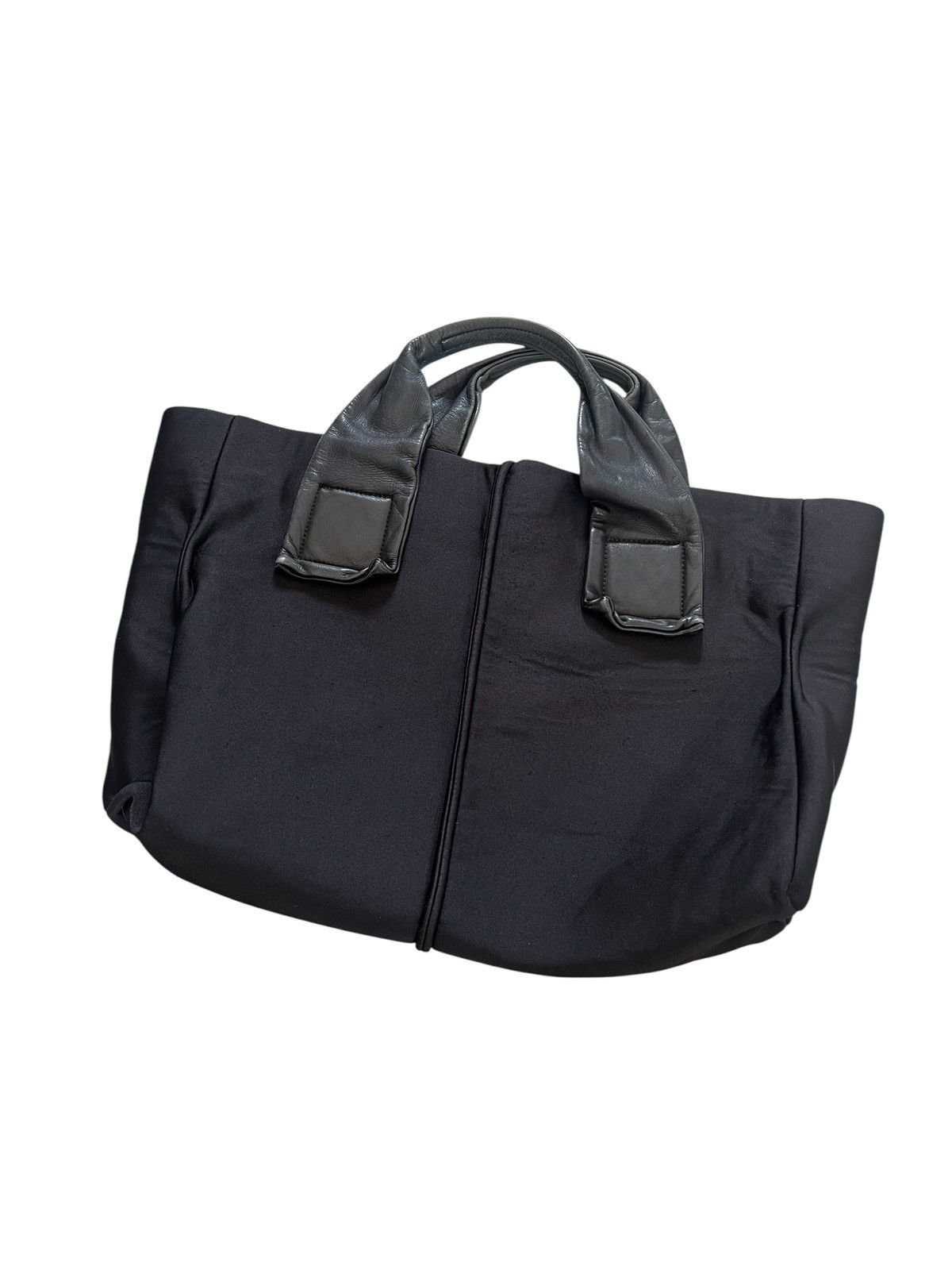 Yohji Yamamoto Yohji Yamamoto Kawa-Kawa Sponge + Leather Bag Size ONE SIZE - 4 Thumbnail