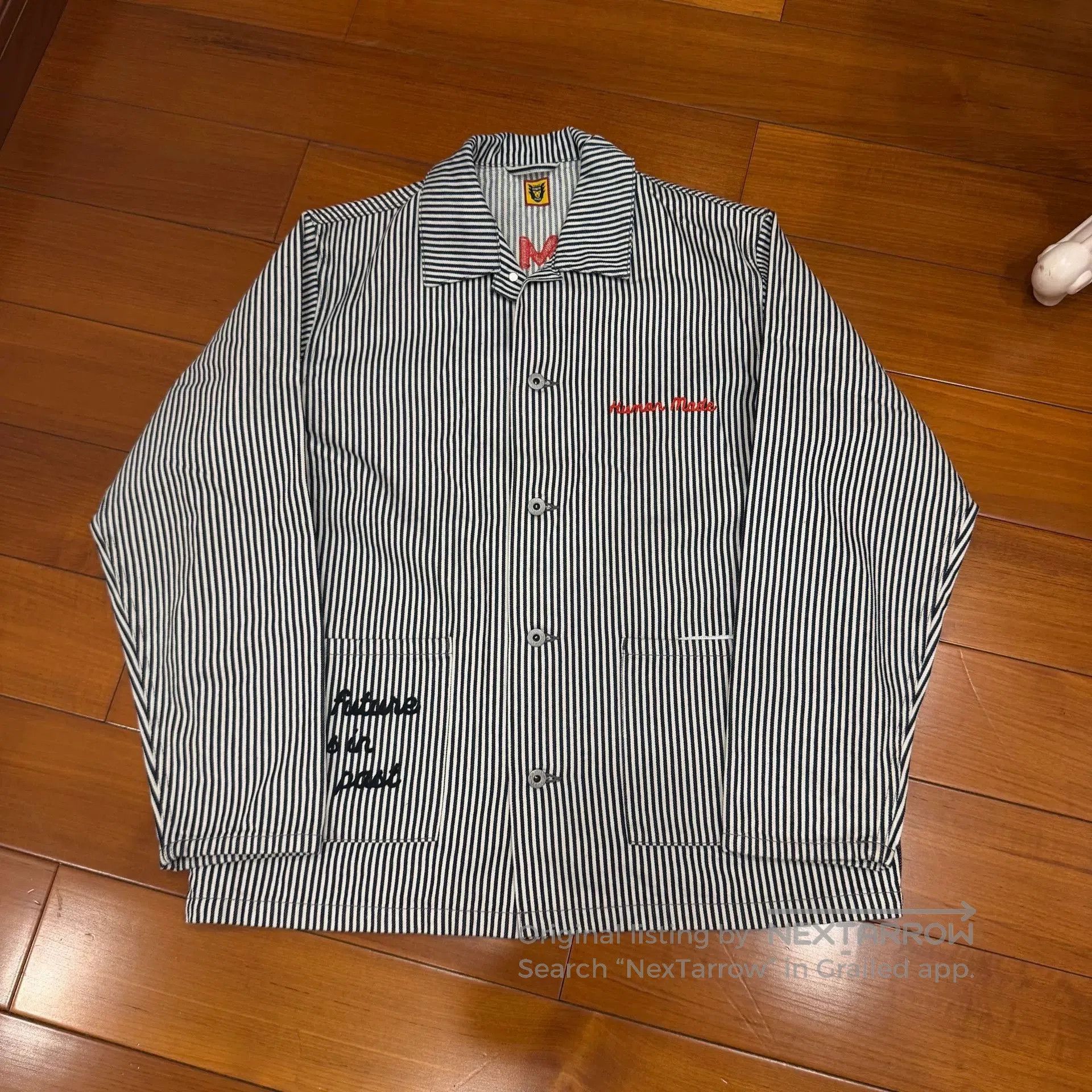 Human Made Human Made Striped Cartoon Work Jacket. Size US L / EU 52-54 / 3 - 2 Thumbnail
