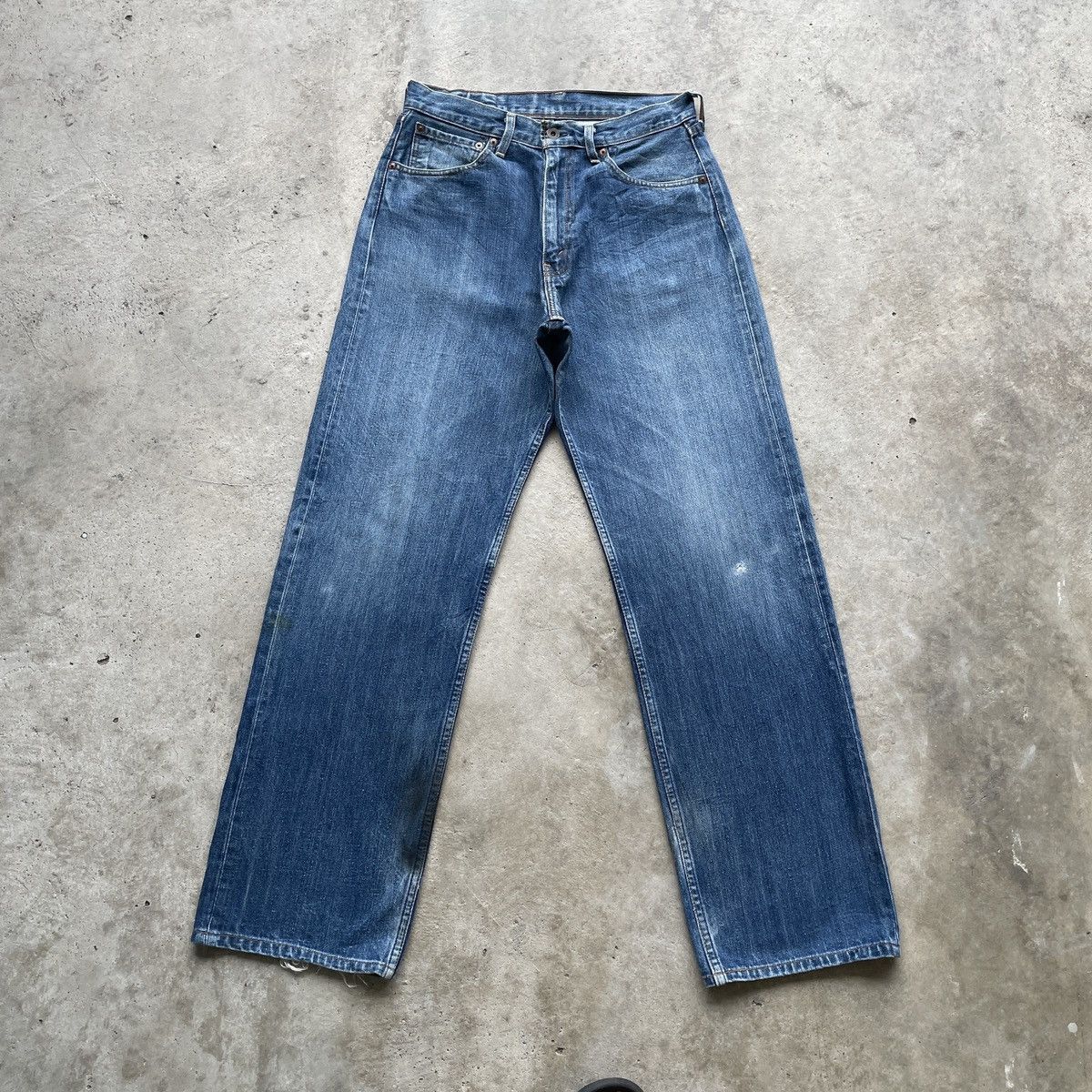 Levi's W30x32 Vintage Levis 504 Loose Jean Faded Denim Pants Baggy Size US 30 / EU 46 - 1 Thumbnail
