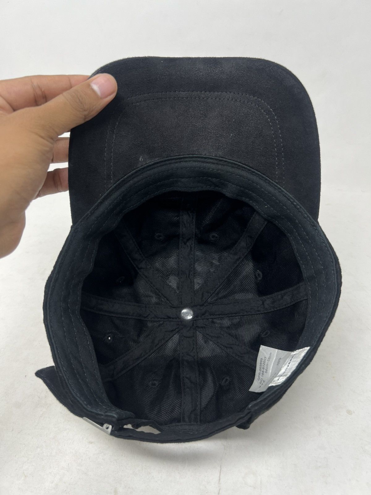 Converse Converse Velvet Monochromatic Logo Hat Cap Size ONE SIZE - 6 Thumbnail