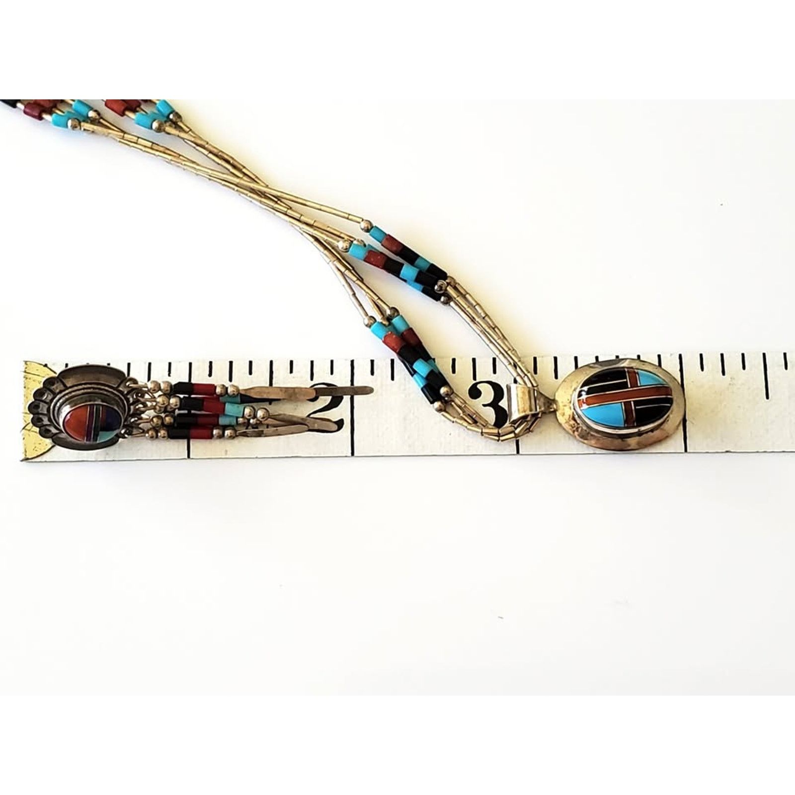 Other Q. T. Quoc Turquoise Inc Signed Southwestern Jewelry Set Size ONE SIZE - 8 Thumbnail