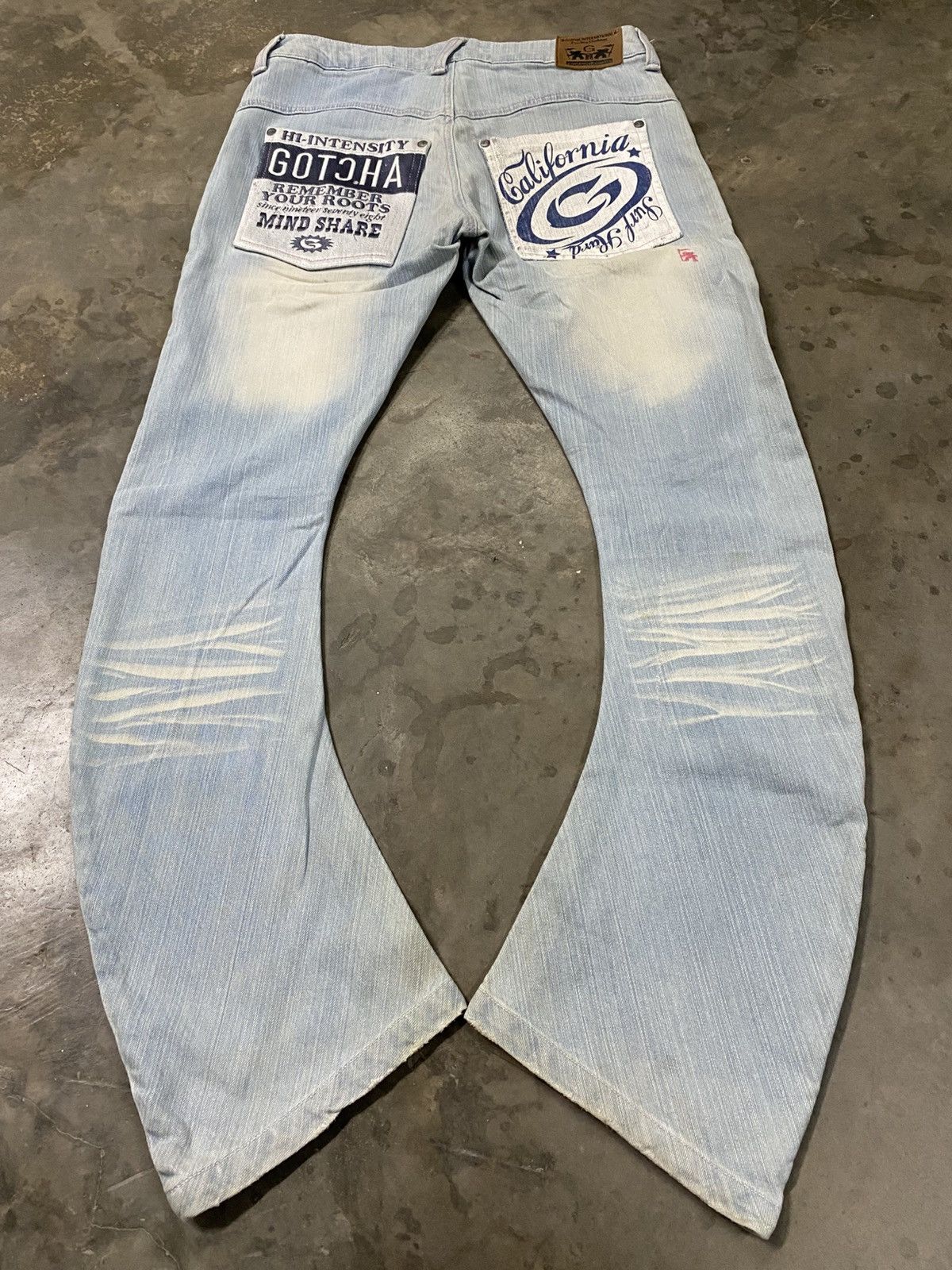 Gotcha × Hysteric Glamour × If Six Was Nine Crazy Jeans Gotcha Master Surfing Signature Jean @273 Size US 31 - 1 Thumbnail