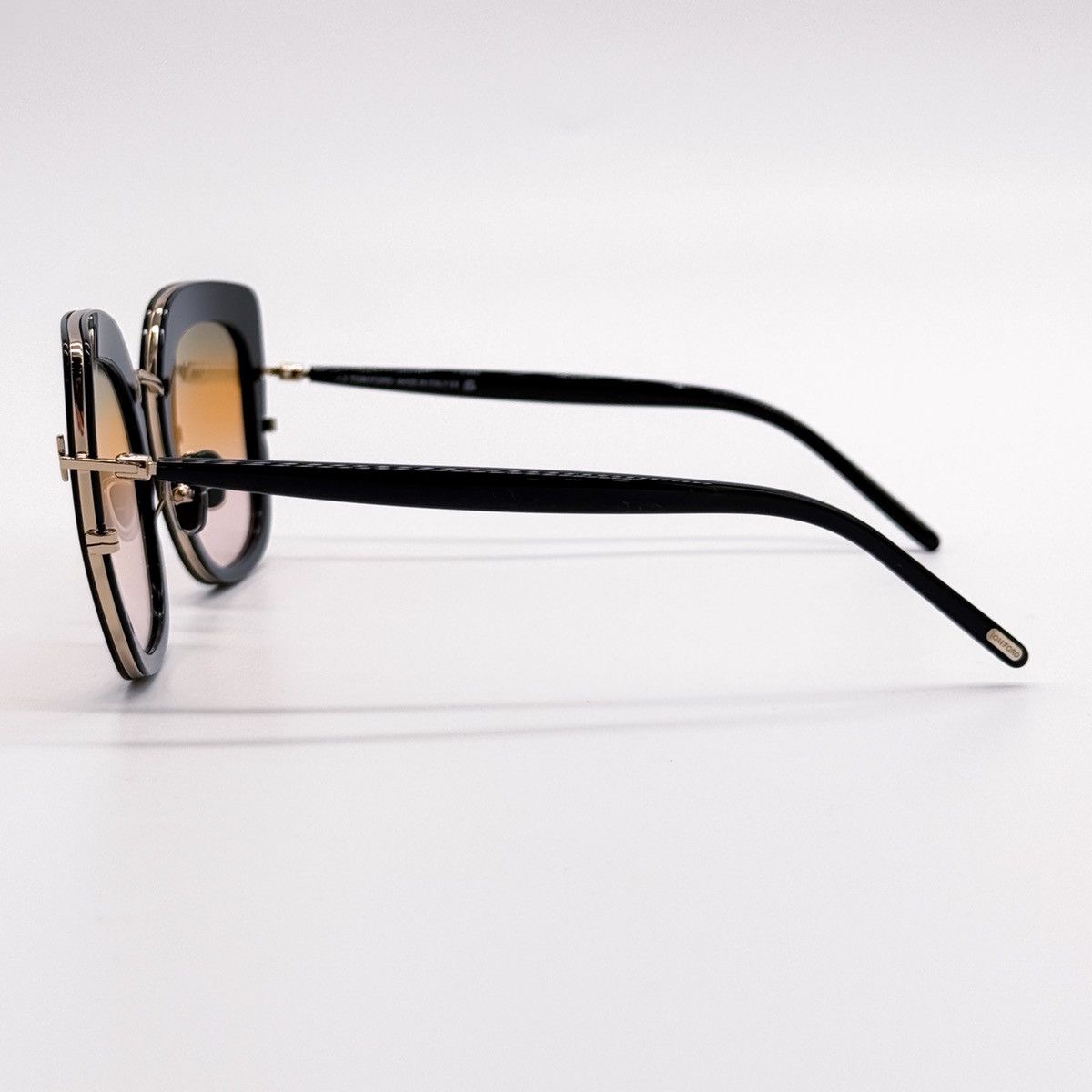 Tom Ford NEW TOM FORD TF945 01B SQUARE SUNGLASSES VIRGINIA FT0945/S Size ONE SIZE - 6 Thumbnail