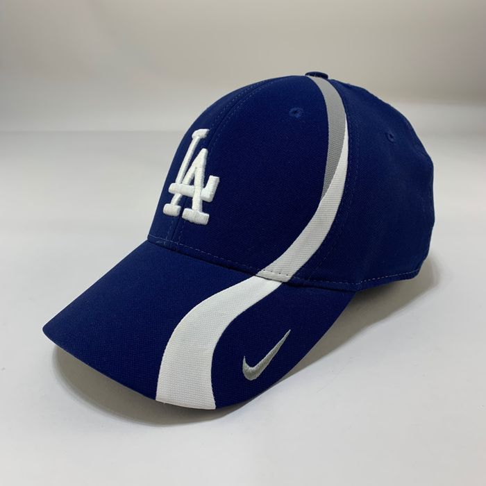 Nike Los Angeles Dodgers MLB Blue Nike Dri Fit Adjustable Hat | Grailed