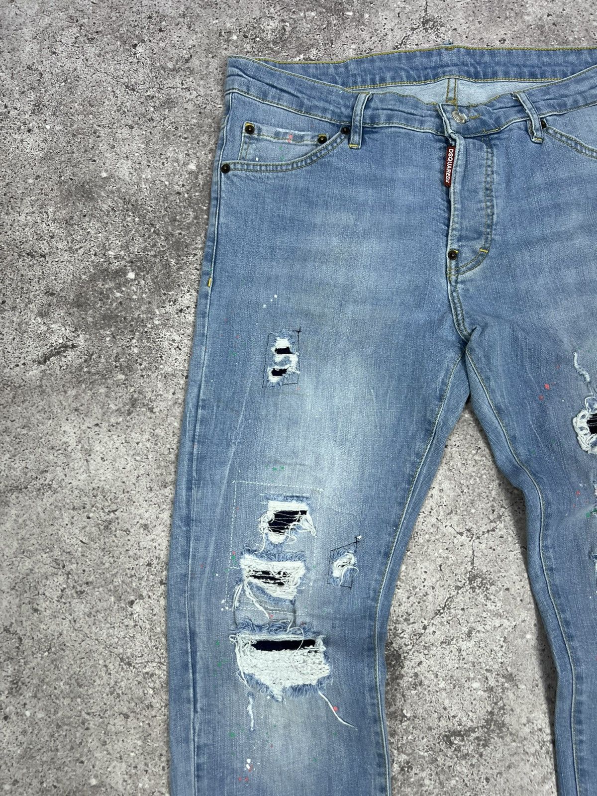 Dsquared2 Dsquared2 Slim Jeans Denim Blue Men's Size US 32 / EU 48 - 4 Thumbnail