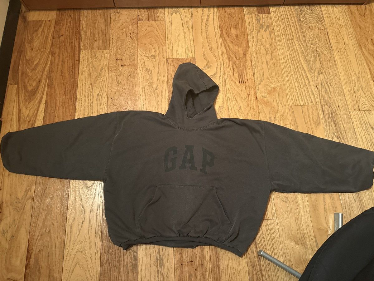 Balenciaga × Gap × Yeezy yeezy gap balenciaga hoodie black Size US M / EU 48-50 / 2 - 1 Thumbnail