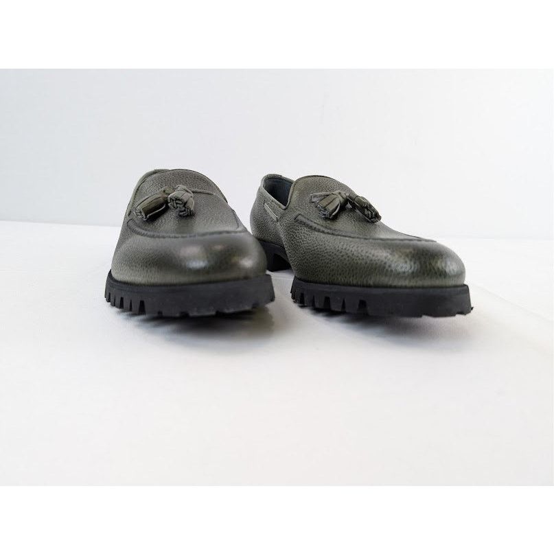 Aime Leon Dore o1rshd1 Leather Tassel Loafers Boots in Green Size US 8.5 / EU 41-42 - 6 Thumbnail