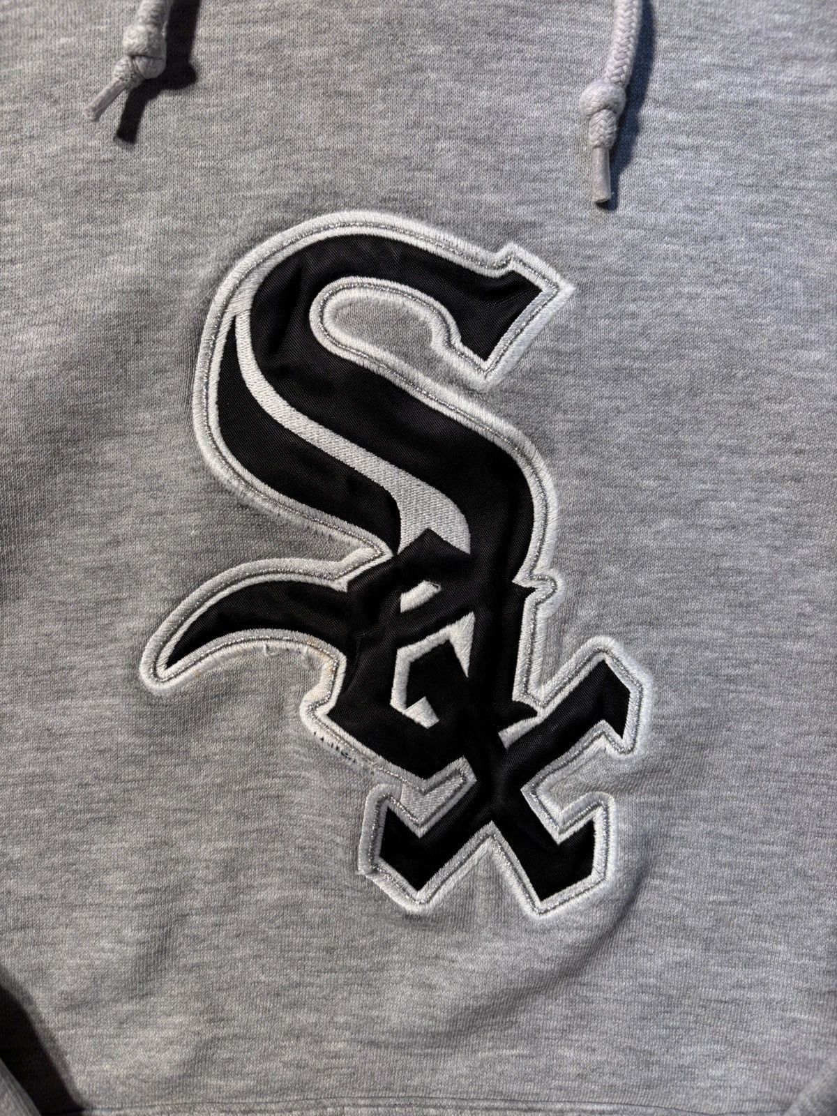 Nike Vtg Nike Center Check Swoosh MLB Chicago White Sox Pullover Size US L / EU 52-54 / 3 - 2 Thumbnail
