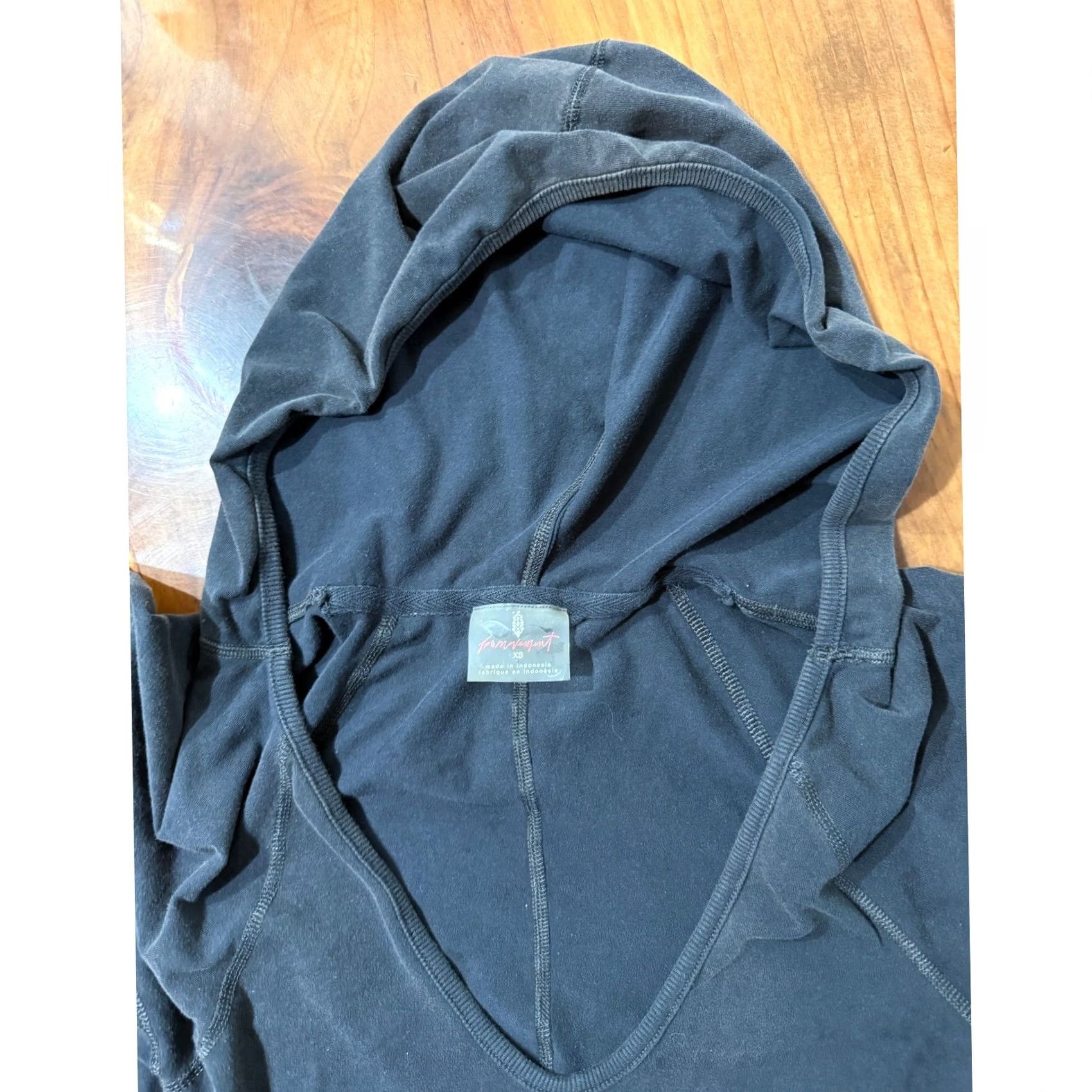 Free People Free People Jumpsuit Women XS Gray Cotton Stretch Sleeveless V-Neck One-Piece Athletic Casual Activewear Pockets Bohemian Size 26" / US 2 / IT 38 - 5 Thumbnail