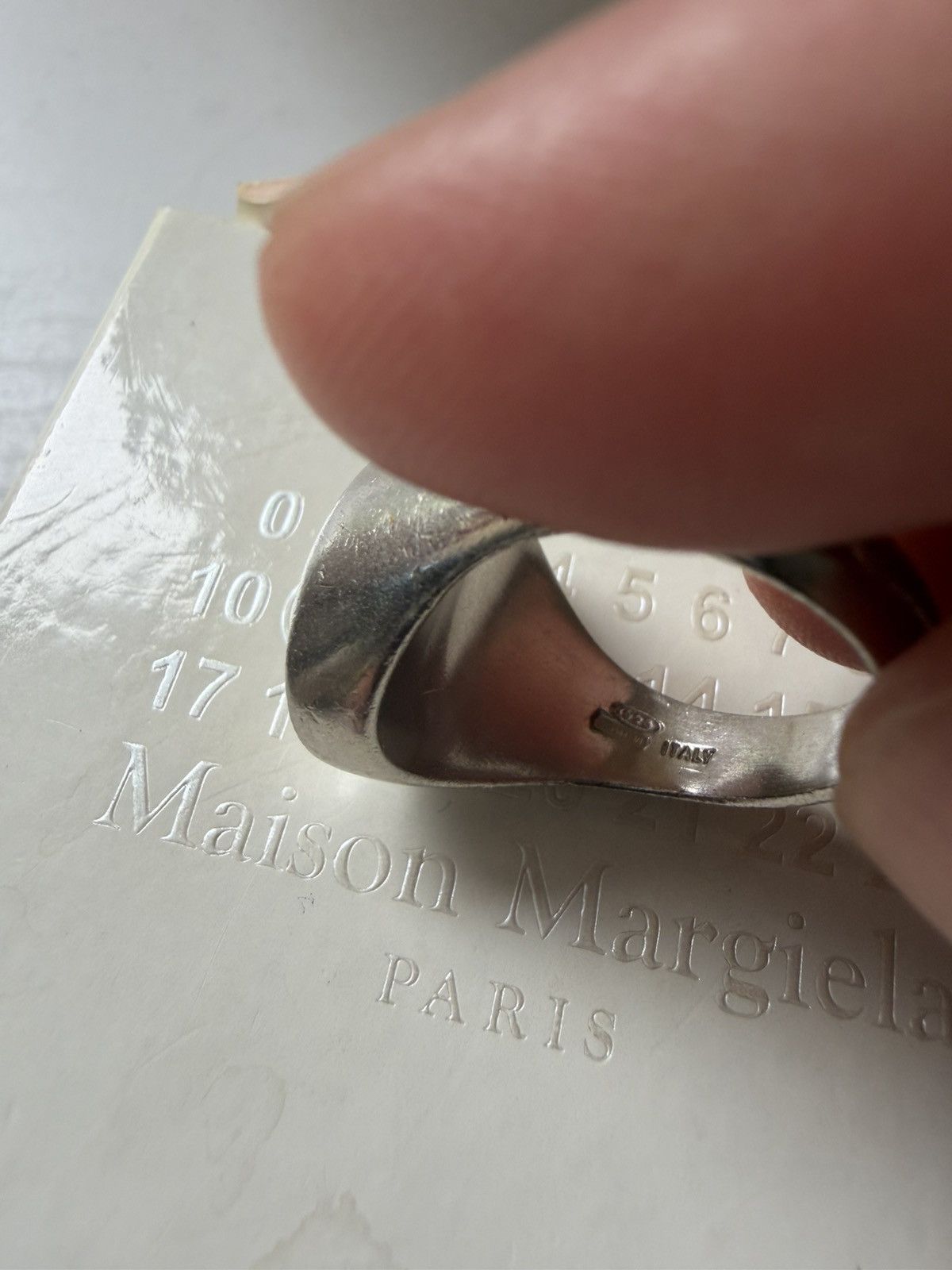 Maison Margiela Maison Margiela Chevalier/ Signet Ring size IT 5 Size ONE SIZE - 7 Thumbnail