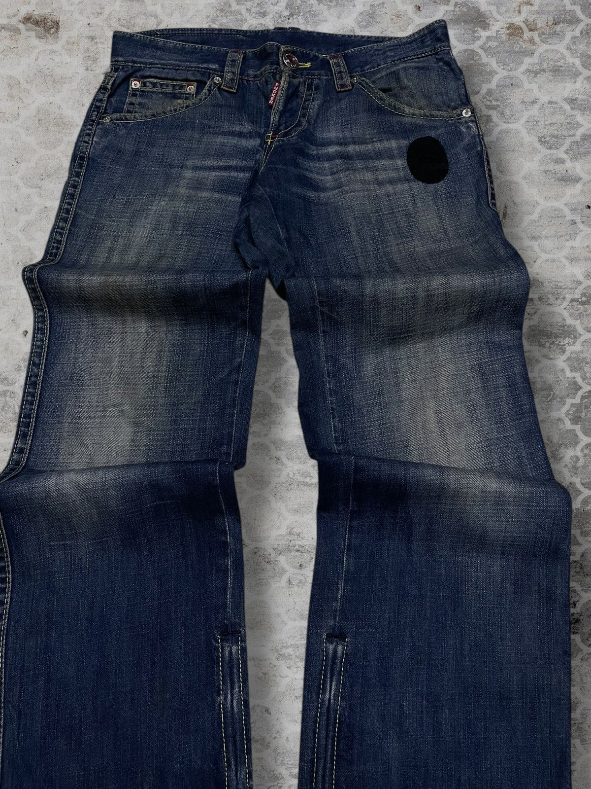 Dsquared2 Authentic Designer Dsquared Fucker Acdc Distressed Denim Size US 32 / EU 48 - 4 Thumbnail