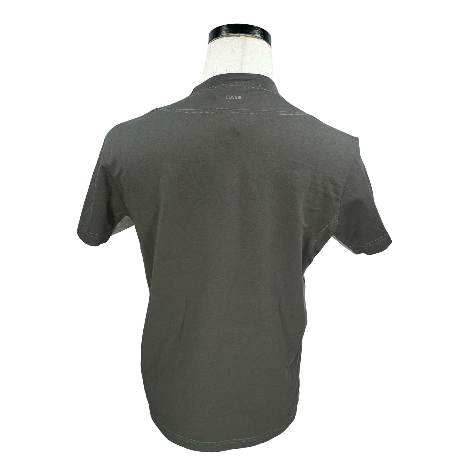 Hugo Boss Hugo Boss Cantos T-Shirt Men L Gray Cotton Crew Short Sleeve Size US L / EU 52-54 / 3 - 3 Thumbnail