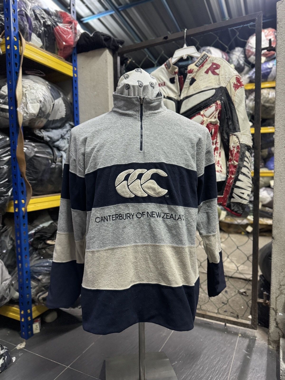 Canterbury of New Zealand × Vintage Vintage REVERSIBLE Canterbury Sweater Size US L / EU 52-54 / 3 - 1 Thumbnail