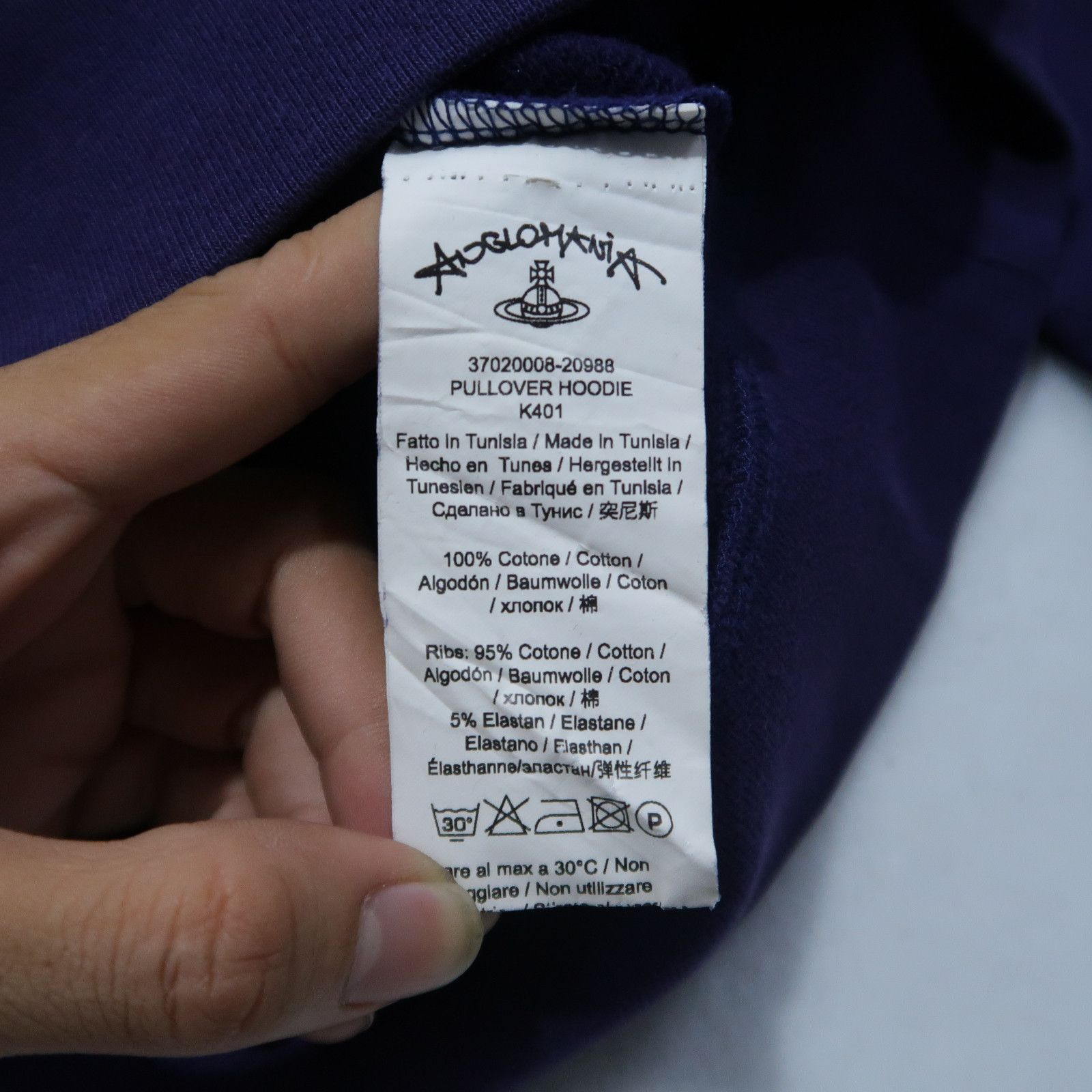 Vivienne Westwood OG Vivienne Westwood Anglomania Chaos Sword Oversized Hoodie Size US XS / EU 42 / 0 - 14 Thumbnail