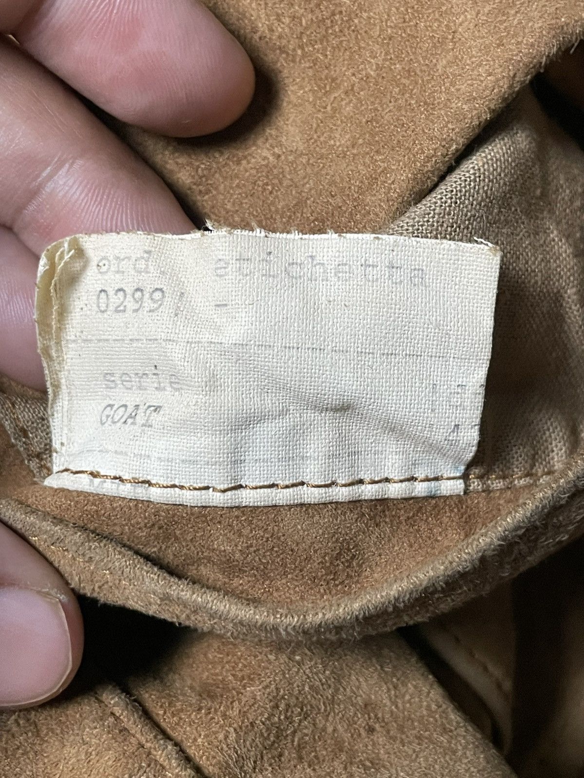 Vintage Vintage Peter Keen Leather Suede Jacket (45) Size US S / EU 44-46 / 1 - 9 Thumbnail