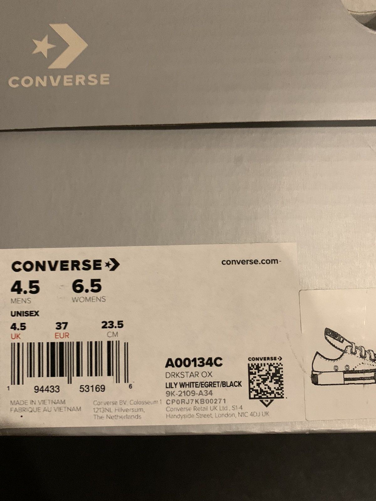 Converse × Rick Owens Drkshdw Rick Owens Drkshdw × Converse Size US 7 / IT 37 - 9 Thumbnail