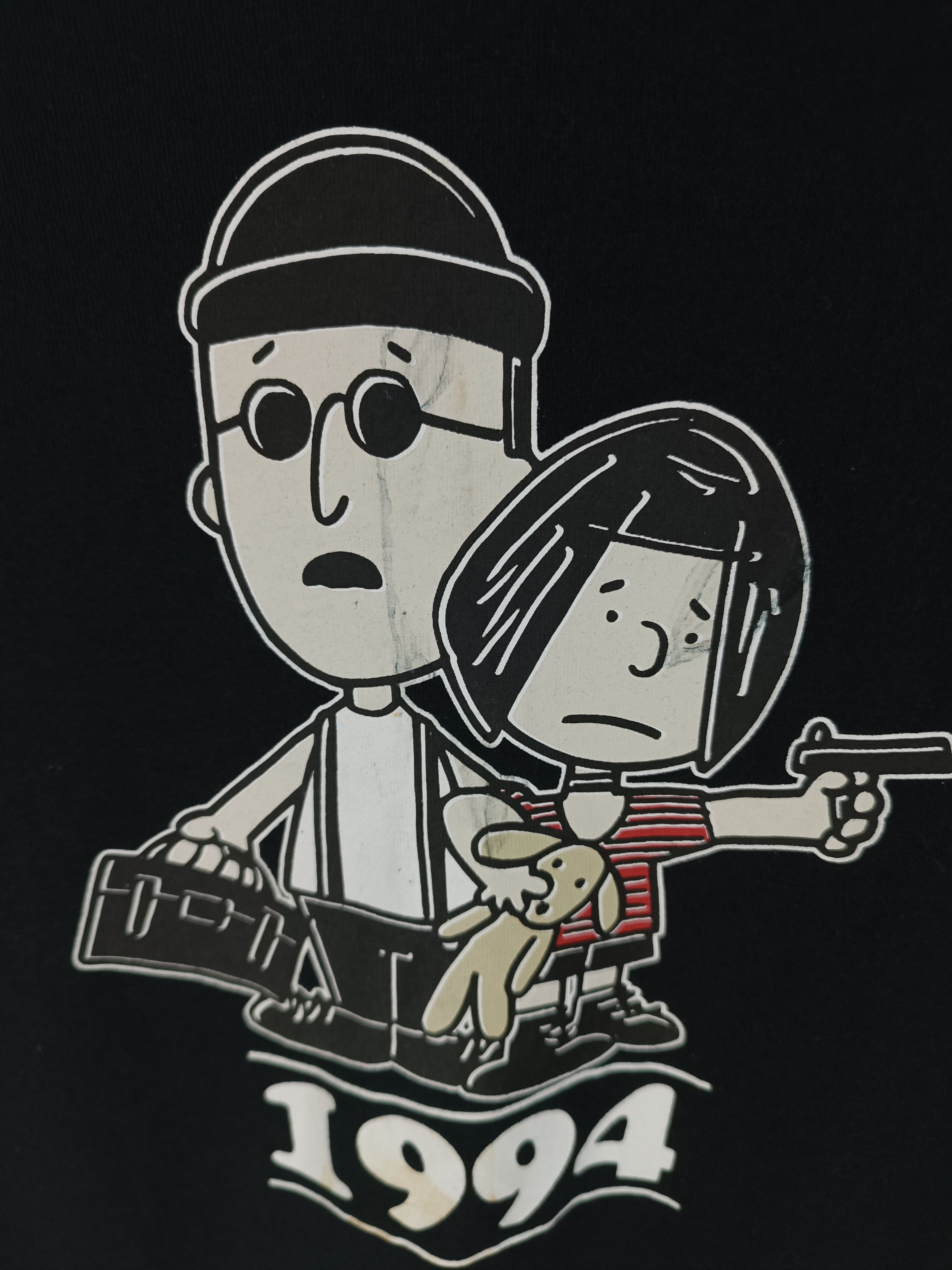 Vintage VINTAGE 1994 LEON THE PROFESSIONAL MOVIE TEES VERY RARE Size US L / EU 52-54 / 3 - 8 Thumbnail