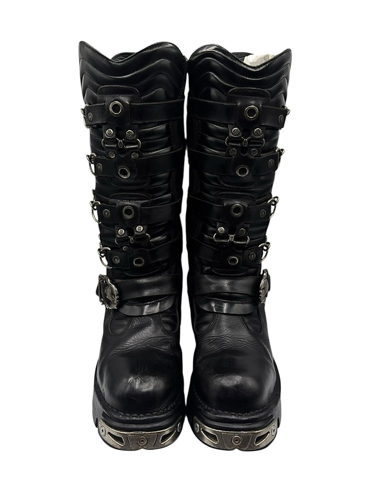 New Rock Vintage New Rock knee high reactor boots Size 41 Size US 11 / IT 41 - 2 Thumbnail