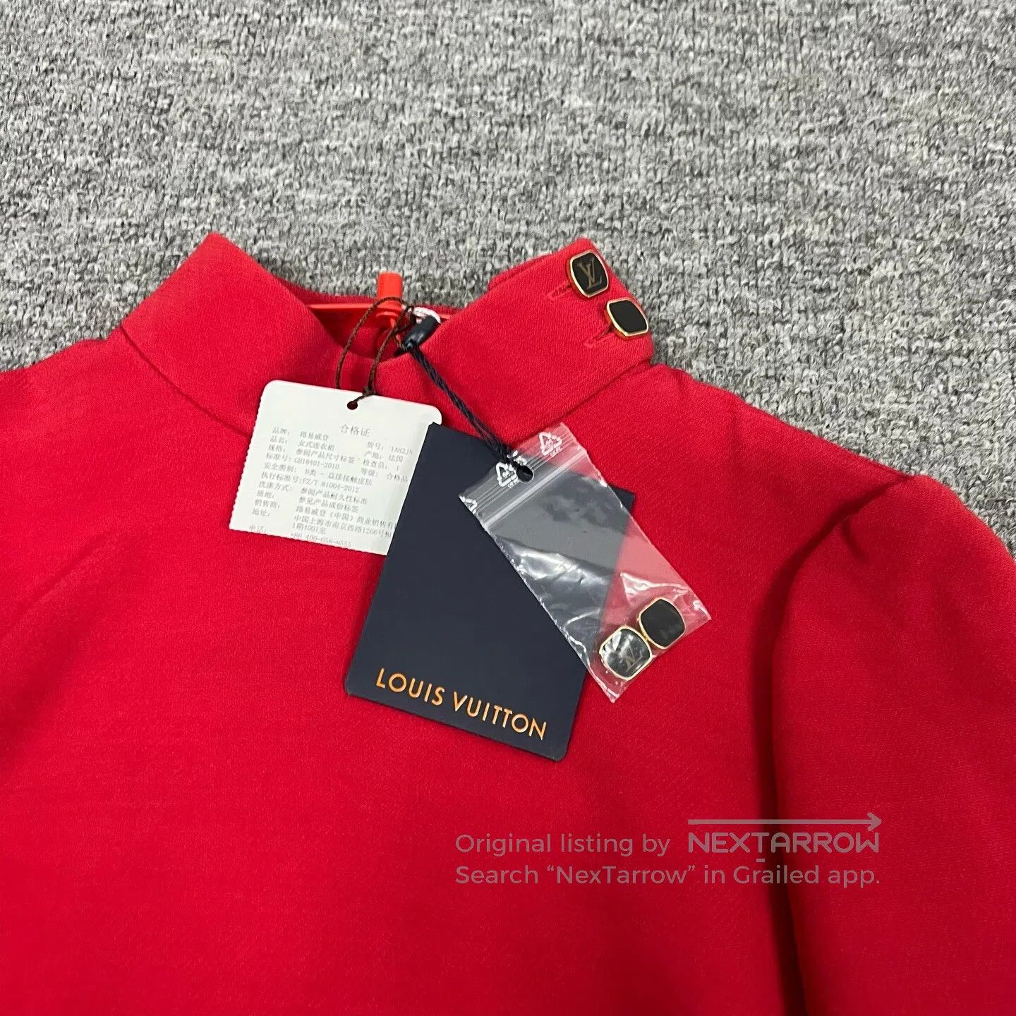 Louis Vuitton Louis Vuitton size 34 Wool dress| Size XS / US 0-2 / IT 36-38 - 4 Thumbnail