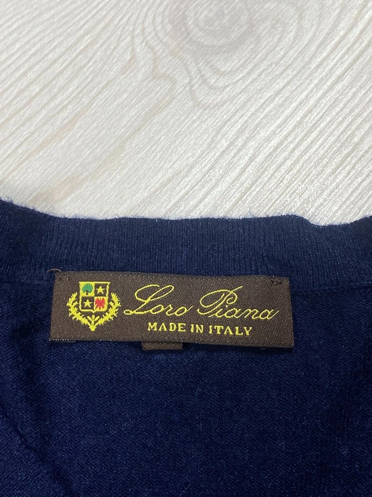 Loro Piana Loro Piana Sweater Wool 100% Blue Size US M / EU 48-50 / 2 - 3 Thumbnail