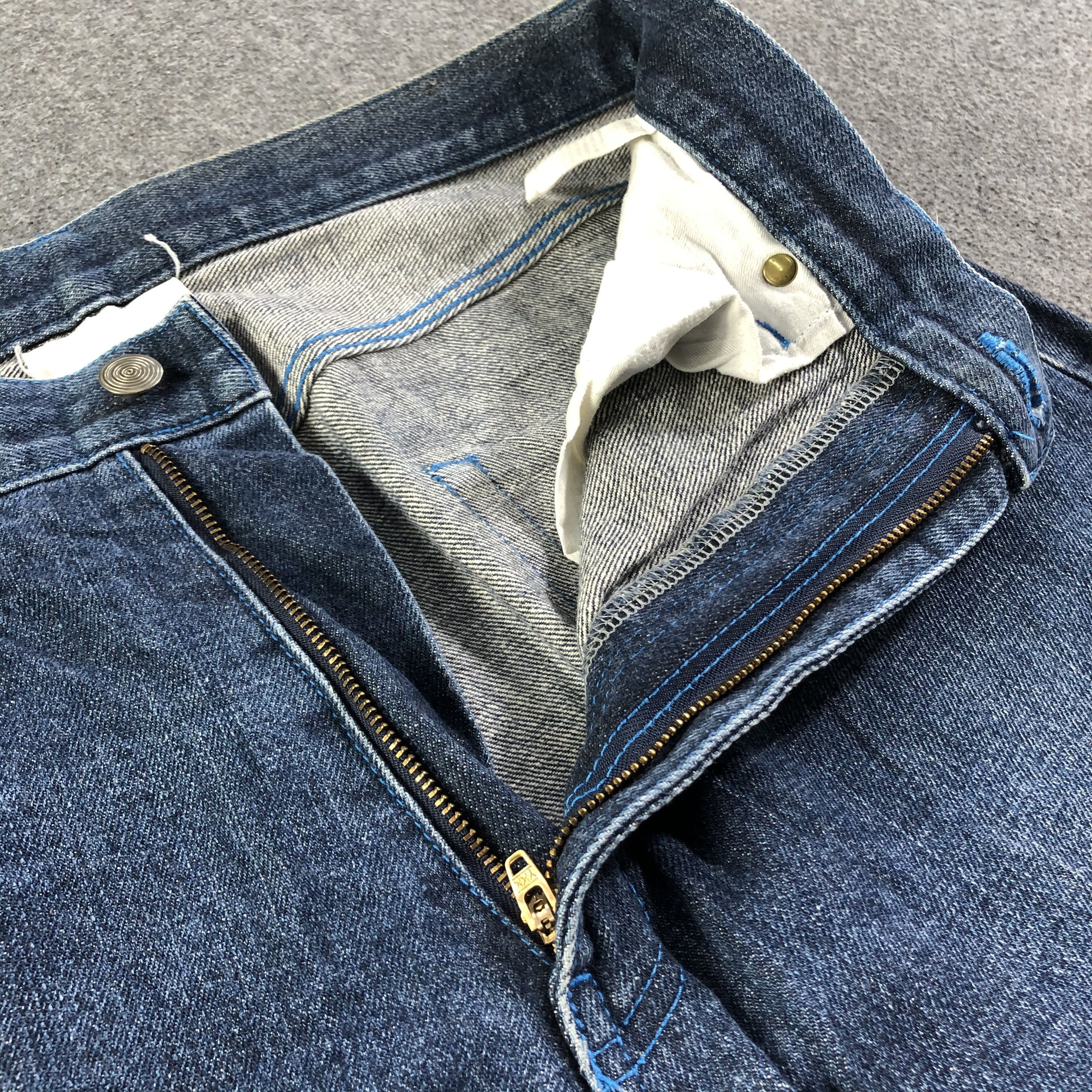 Japanese Brand Japanese Brand ILL Jeans Blue Straight Denim -J2710 Size US 34 / EU 50 - 7 Thumbnail