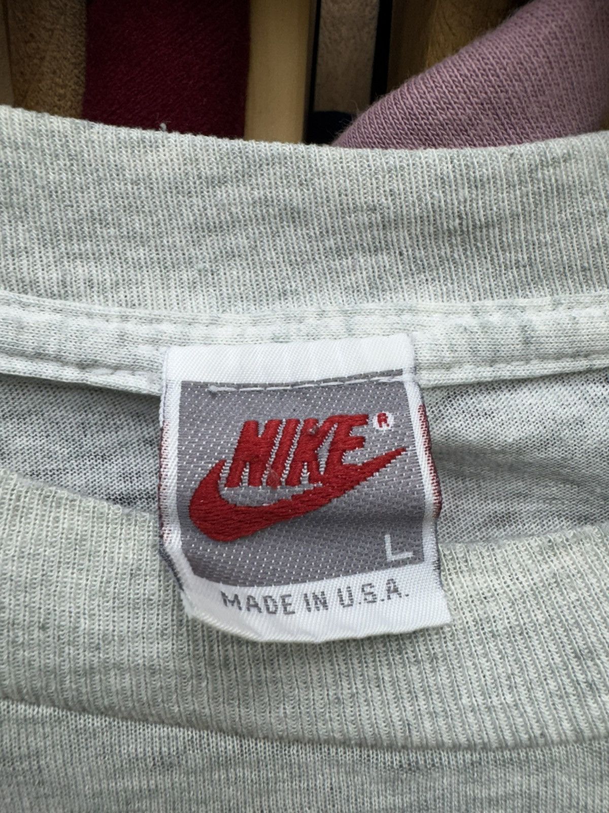 Nike × Vintage Vintage Nike Air 90s tee Size US L / EU 52-54 / 3 - 5 Thumbnail