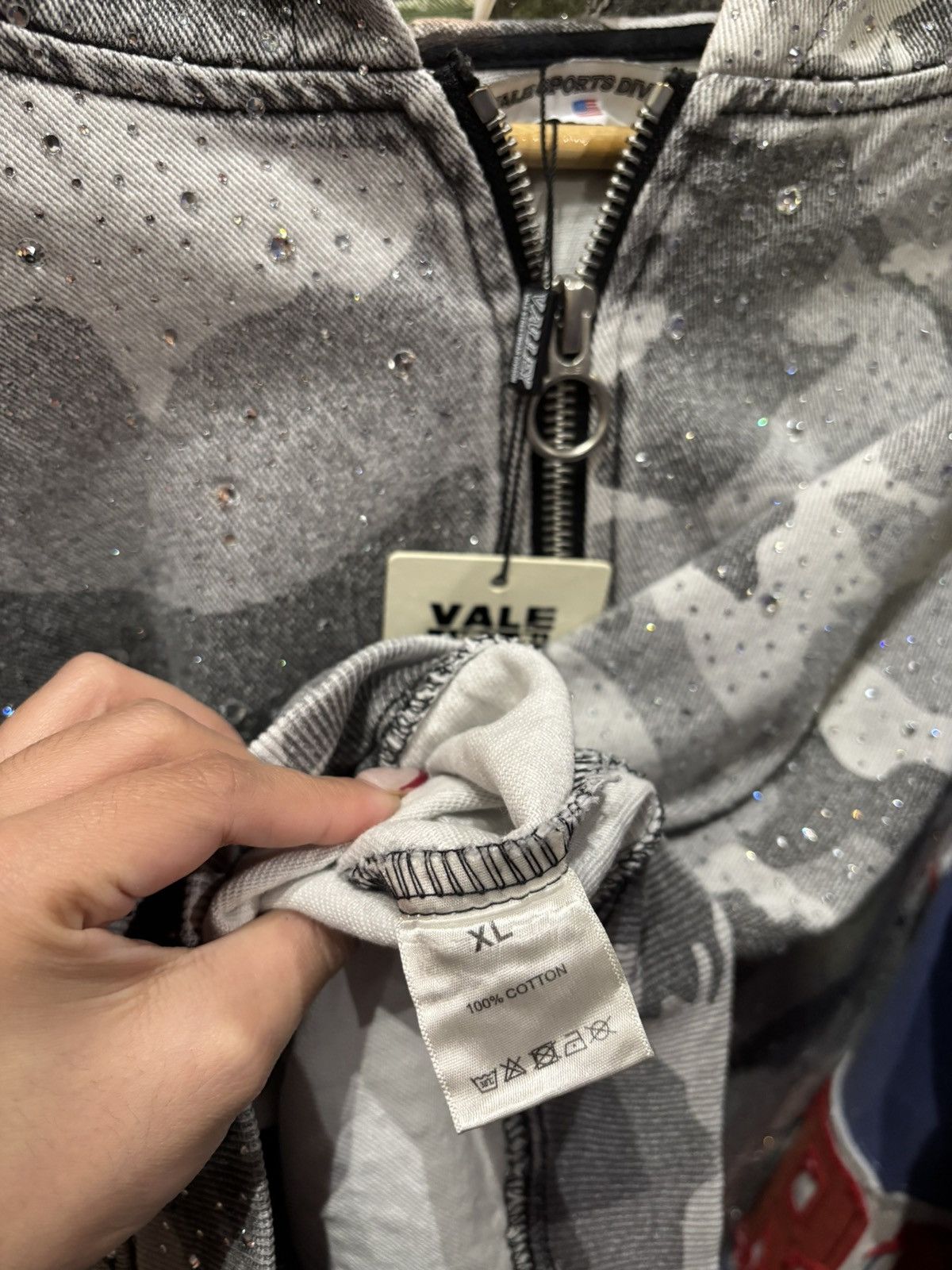 Vale VALE FOREVER WINTER CRYSTAL CAMO WORK JACKET GREY Size US XL / EU 56 / 4 - 3 Thumbnail
