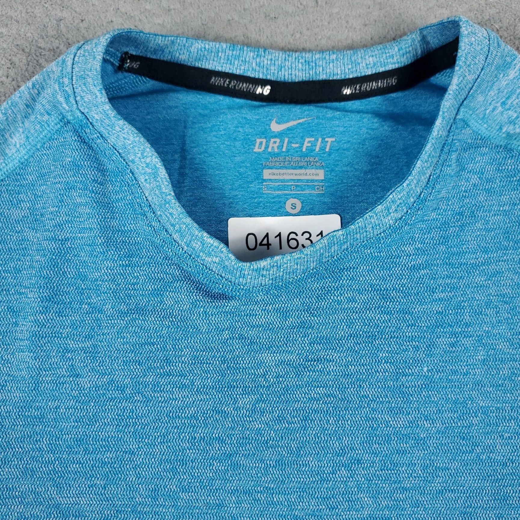 Nike Nike T Shirt Mens Small Blue Swoosh Active Gym Work Out Short Sleeve Size US S / EU 44-46 / 1 - 2 Thumbnail