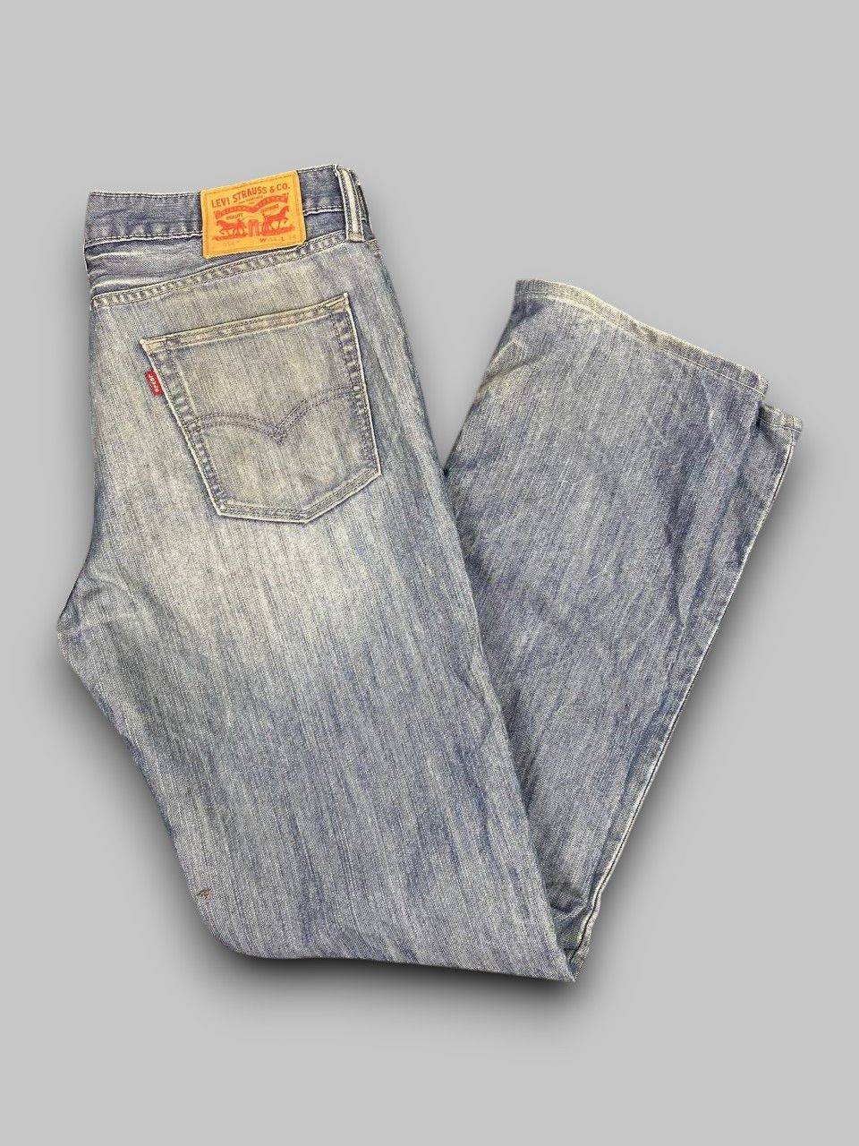 Levi's levis 514 paint splatter denim nice design Size US 36 / EU 52 - 1 Thumbnail