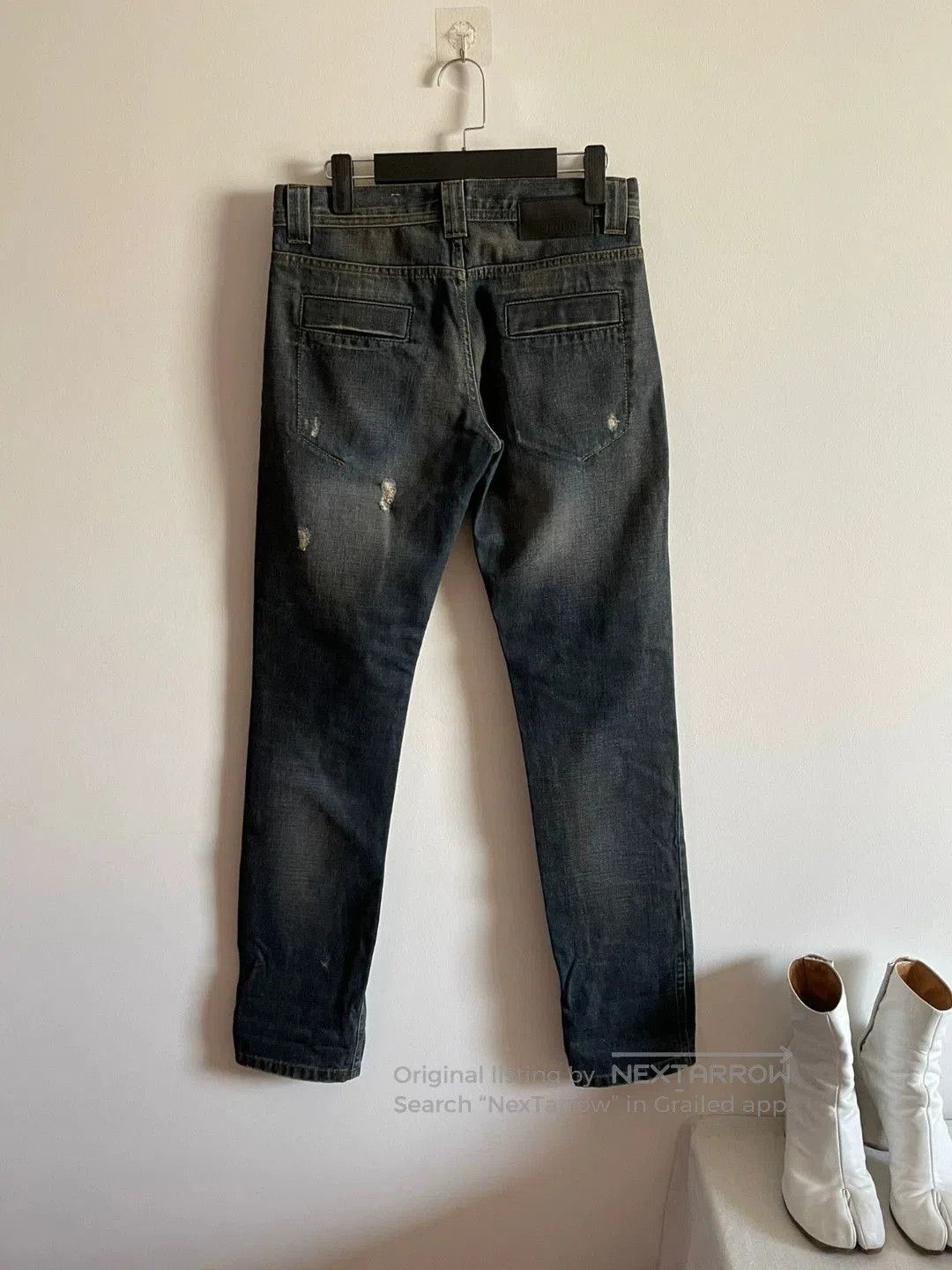 Dirk Bikkembergs Zip Pocket Denim Pants.