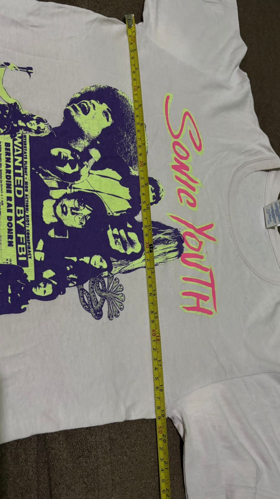 Vintage Vtg Y2k Sonic Youth,DInosaur jr,NIrvana,AIC Size US S / EU 44-46 / 1 - 5 Thumbnail